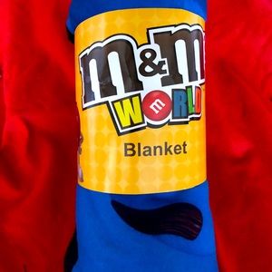 M & M BLANKET-SOFT & GREAT FOR THE KIDS OR ANIMALS